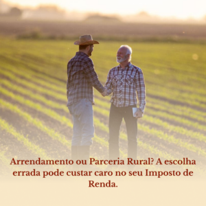 arrendamento parceria rural